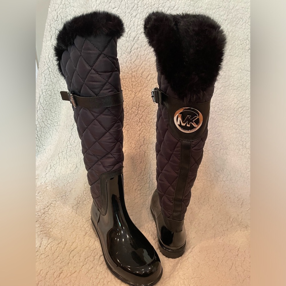 Michael Kors Fulton Boots Size 8